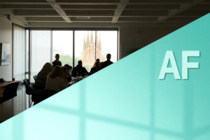 Ilustración de una reunión